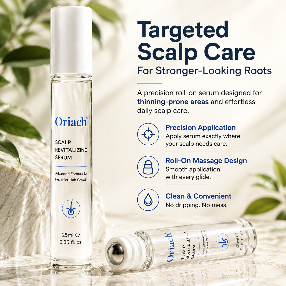 ⭐𝐎𝐫𝐢𝐚𝐜𝐡® 𝐒𝐜𝐚𝐥𝐩 𝐑𝐞𝐯𝐢𝐭𝐚𝐥𝐢𝐳𝐢𝐧𝐠 𝐑𝐨𝐥𝐥-𝐎𝐧 𝐒𝐞𝐫𝐮𝐦 — 𝐓𝐚𝐫𝐠𝐞𝐭𝐞𝐝 𝐒𝐜𝐚𝐥𝐩 𝐂𝐚𝐫𝐞 𝐟𝐨𝐫 𝐓𝐡𝐢𝐧𝐧𝐢𝐧𝐠-𝐏𝐫𝐨𝐧𝐞 𝐀𝐫𝐞𝐚𝐬 & 𝐅𝐮𝐥𝐥𝐞𝐫-𝐋𝐨𝐨𝐤𝐢𝐧𝐠 𝐇𝐚𝐢𝐫