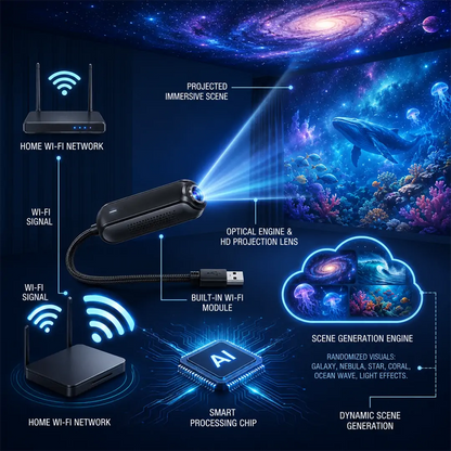 🌌🧸Topacme® 5D Night Light Projector