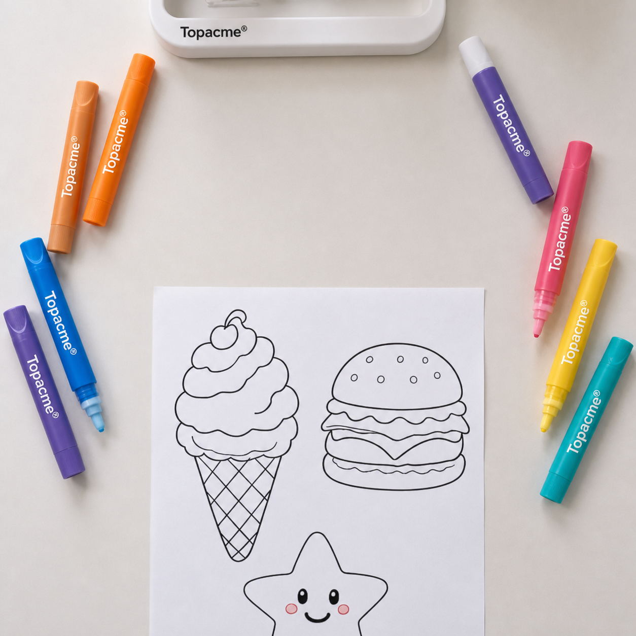 Topacme® 3D Puff Art Pens – Draw, Heat & Watch It Rise