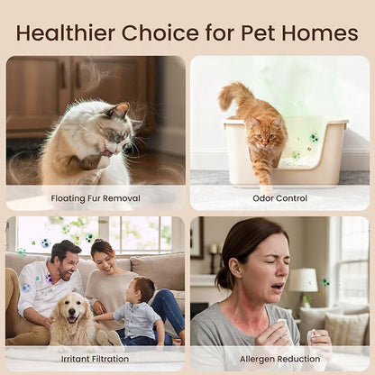 【Official Pet Care】✨ FurMagic Box · 3-in-1 Passive Electrostatic Adsorber · Automatic Pet Hair & Odor Remover for Home, Nursery & Pet Areas — Plant-Based Safety, No Electricity, Clean Air Starts in Seconds!