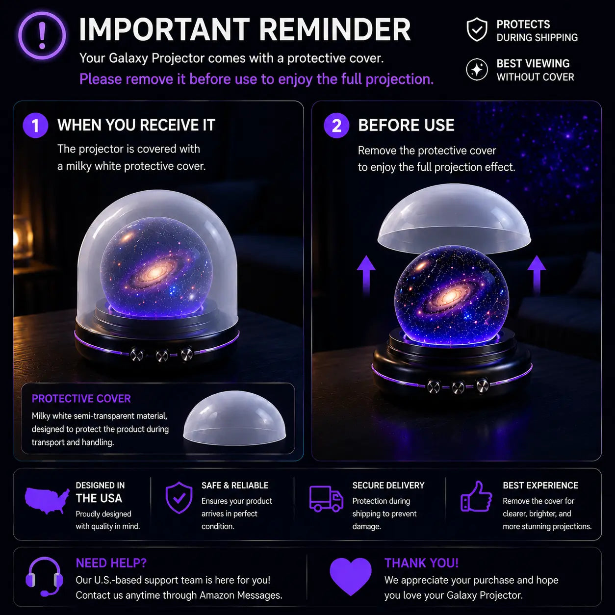 🌌 𝐓𝐨𝐩𝐚𝐜𝐦𝐞® Dynamic ambient projector light⭐