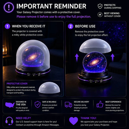 🌌🔮Topacme® Night Light Projector 🧸